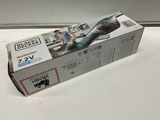 Black+decker dustbuster stofzuiger - afbeelding 2 van  5