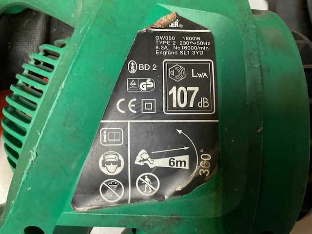 Black&decker gw350 bladblazer en bladzuiger - afbeelding 6 van  6