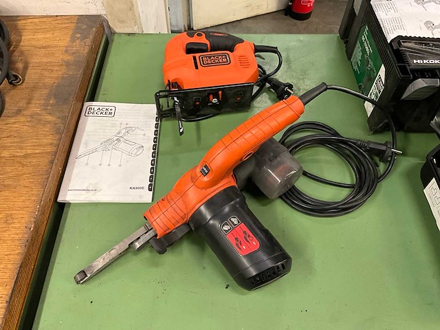 Black&decker ka900e bandschuurmachine - afbeelding 1 van  4