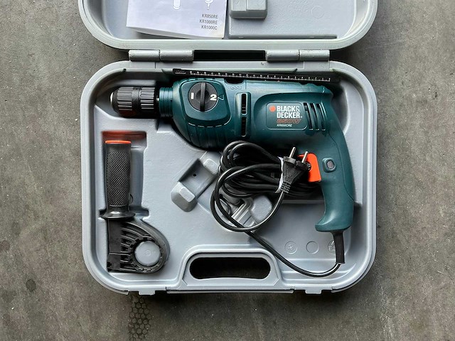 Black&decker klopboormachine kr850cre - afbeelding 1 van  2
