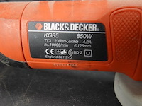 Black&decker model kg85 haakse slijper - afbeelding 2 van  5