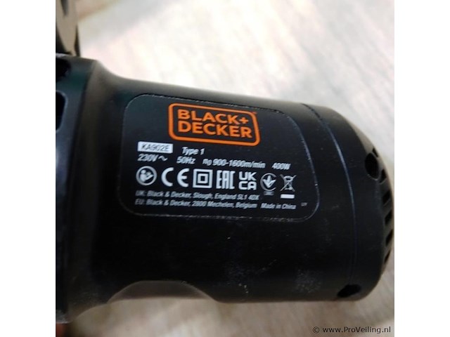 Black+decker slijp/schuurmachine - afbeelding 3 van  4