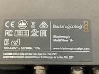 Blackmagic multiview 16 multi viewer - afbeelding 6 van  6