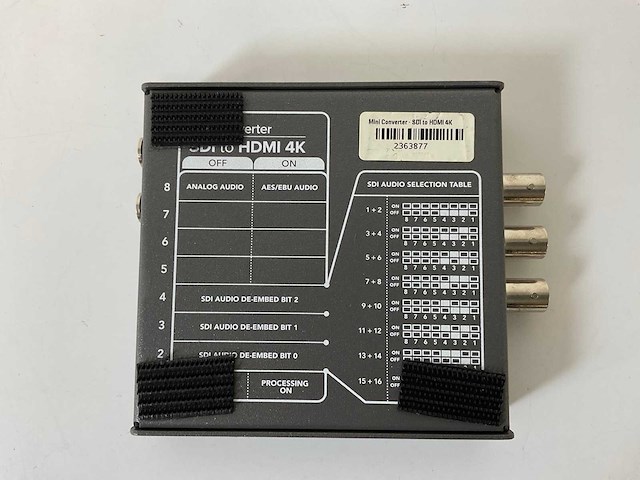 Blackmagicdesign mini converter sdi to hdmi 4k (5x) - afbeelding 2 van  10