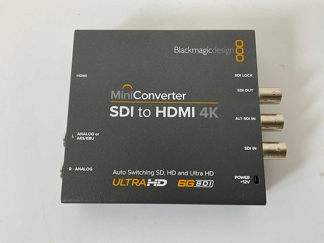 Blackmagicdesign mini converter sdi to hdmi 4k (5x) - afbeelding 6 van  10