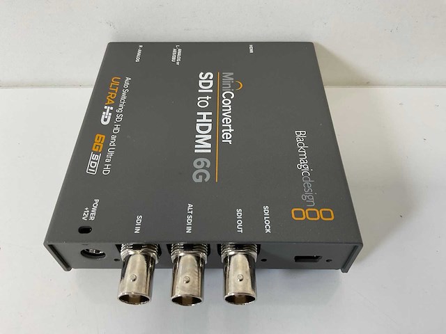 Blackmagicdesign mini converter sdi to hdmi 6g (6x) - afbeelding 5 van  9