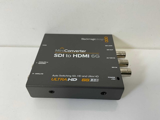 Blackmagicdesign mini converter sdi to hdmi 6g (6x) - afbeelding 8 van  9