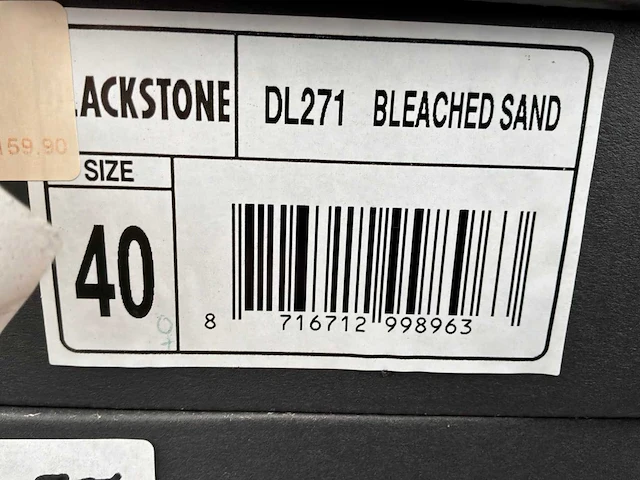 Blackstone slate harper sneaker & gymp (6x) - afbeelding 4 van  8