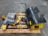 Bladblazer 130973-11 en rolbezem voor stiga frontmaaier - afbeelding 2 van  5