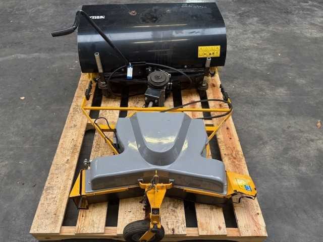 Bladblazer 130973-11 en rolbezem voor stiga frontmaaier - afbeelding 3 van  5