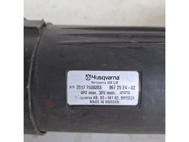 Bladblazer accu husqvarna, 436lib, bouwjaar 2017 - afbeelding 7 van  7