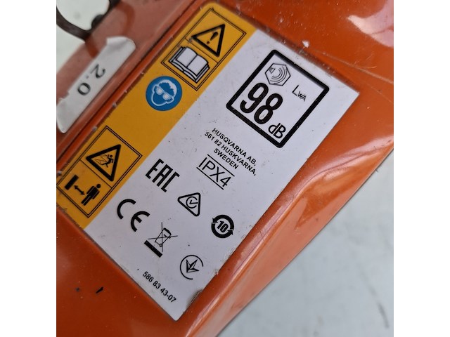 Bladblazer accu professioneel (shl) husqvarna, 525ib, bouwjaar 2022 - afbeelding 6 van  7