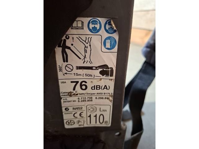 Bladblazer, husqvarna, 170bt, 2007 - afbeelding 7 van  7