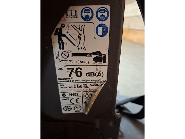 Bladblazer, husqvarna, 170bt, 2008 - afbeelding 7 van  7