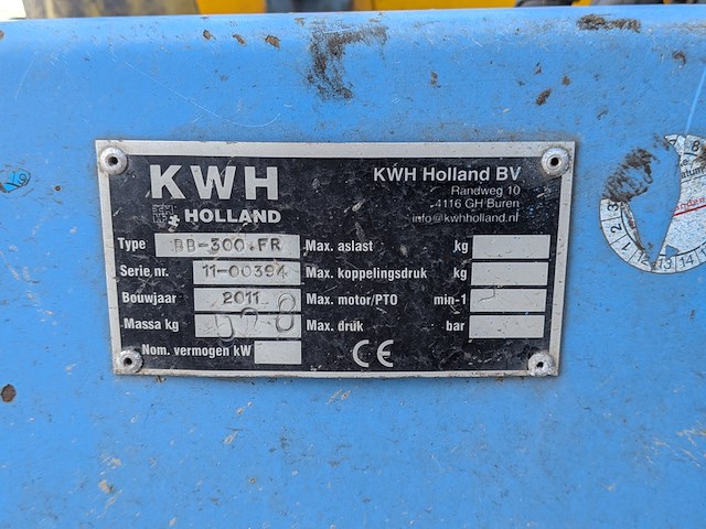 Bladblazer, kwh holland, bb-300.fr, 2011 - afbeelding 8 van  16