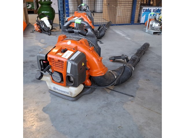 Bladblazer rugmodel benzine, husqvarna, 350bt, 2015 - afbeelding 1 van  8