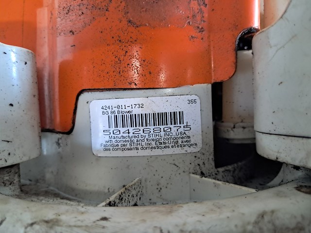 Bladblazer, stihl, bg86 - afbeelding 7 van  7