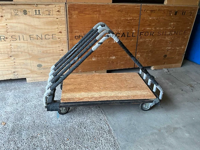 Bladen transport wagen 135x70x100cm - afbeelding 1 van  2