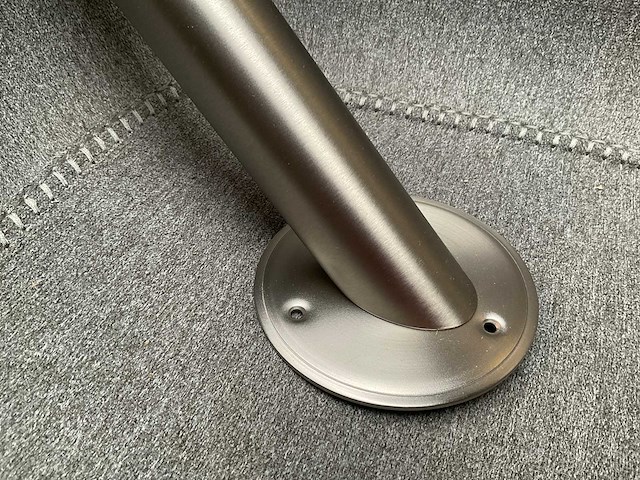 Bladsteun rvs rondo 45 schuin model (2x) - afbeelding 1 van  2