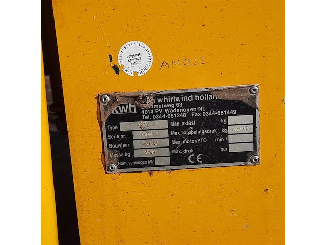Bladzuiger kwh, 521, bouwjaar 2003 - afbeelding 3 van  11