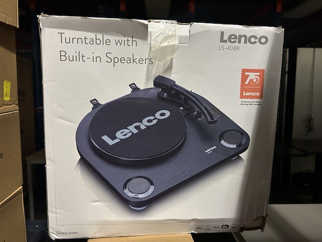 Bladzuigset, 1x platenspeler met ingebouwde speaker makita, lenco - afbeelding 2 van  4
