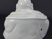 Blanc de chine zitten happy boeddha - afbeelding 3 van  5