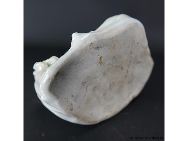 Blanc de chine zitten happy boeddha - afbeelding 5 van  5