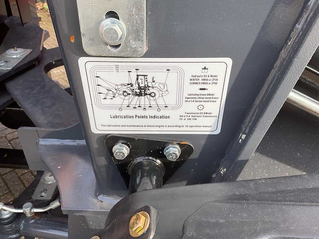 Blanche tw36 graaflaadmachine - afbeelding 32 van  34