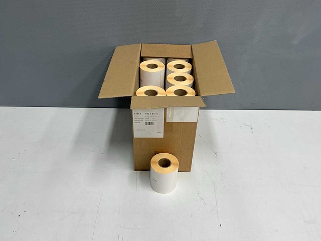 Blanco - label stickers 100x80 mm (63x) - afbeelding 2 van  9