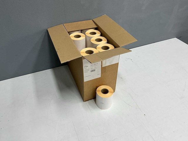 Blanco - label stickers 100x80 mm (63x) - afbeelding 3 van  9
