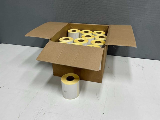 Blanco - label stickers 102x150 mm (24x) - afbeelding 1 van  8