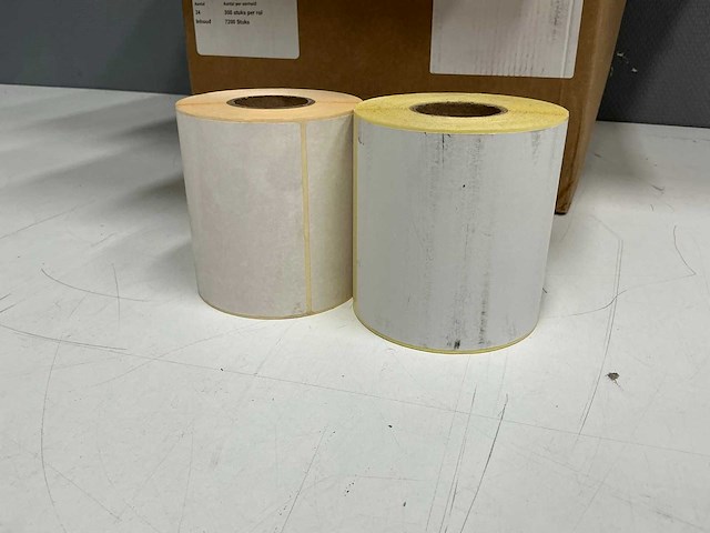Blanco - label stickers 102x150/100x80 mm (23x) - afbeelding 7 van  9