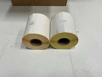 Blanco - label stickers 102x150/100x80 mm (23x) - afbeelding 8 van  9