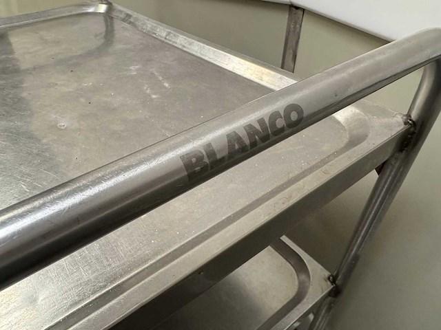Blanco - rvs serveerwagen - afbeelding 3 van  4