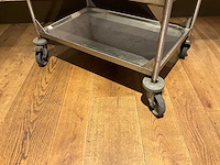 Blanco - rvs serveerwagen - afbeelding 2 van  3