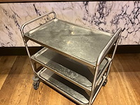 Blanco - rvs serveerwagen - afbeelding 3 van  3