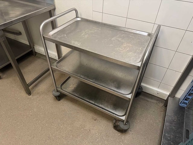 Blanco - serveerwagen - afbeelding 1 van  4