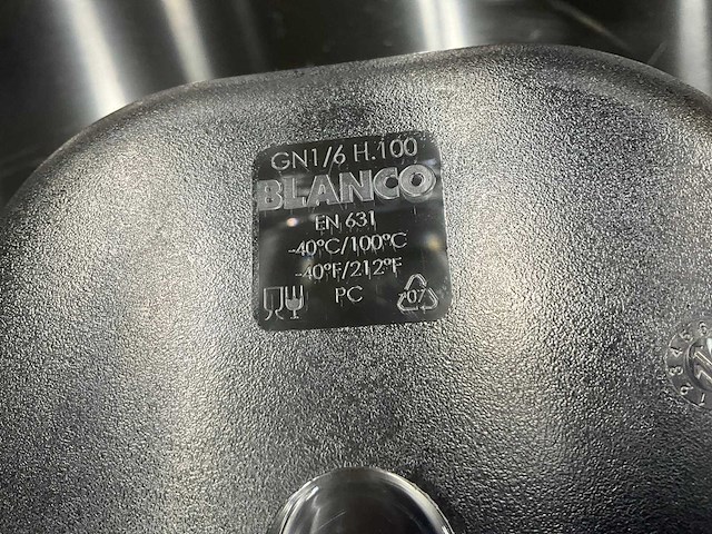 Blanco 1/6 gn bakken (10x) - afbeelding 3 van  3