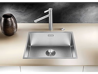 Blanco 500-fb stainless steel washbasin with installation kit - afbeelding 11 van  12