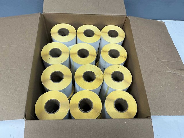 Blanco etiketrol (48x) - afbeelding 6 van  9