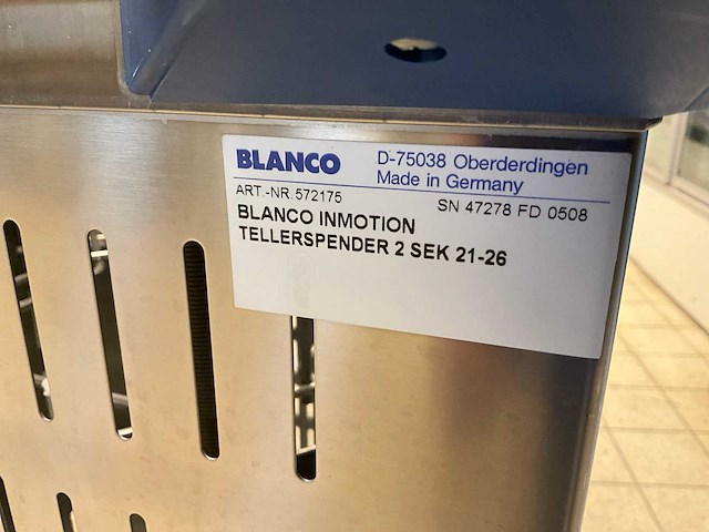 Blanco inmotion borden lowerator - afbeelding 6 van  6