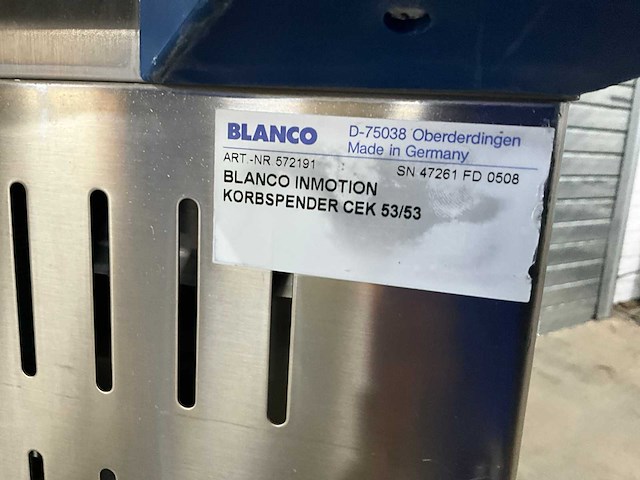 Blanco inmotion vaatwaskorven lowerator - afbeelding 2 van  3