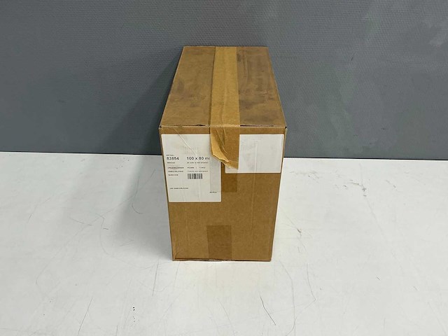 Blanco label stickers 100x80 mm (24x) - afbeelding 7 van  7