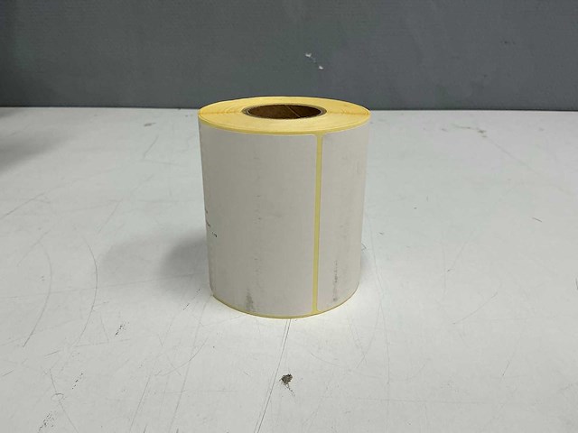 Blanco label stickers 100x80 mm (24x) - afbeelding 4 van  9