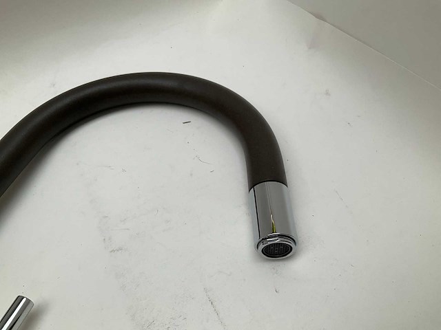 Blanco mida-s cafe keukenmengkraan met uittrekbare uitloop - afbeelding 6 van  7