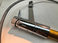 Blanco zenos keukenmengkraan met uittrekbare sproeikop - afbeelding 6 van  8