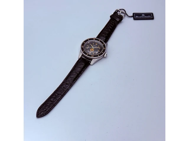 Blancpain fifty fathoms aqua lung automatisch herenhorloge - afbeelding 13 van  13