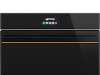 Blast chiller / oven smeg, sab4604nr, zwart - afbeelding 1 van  4