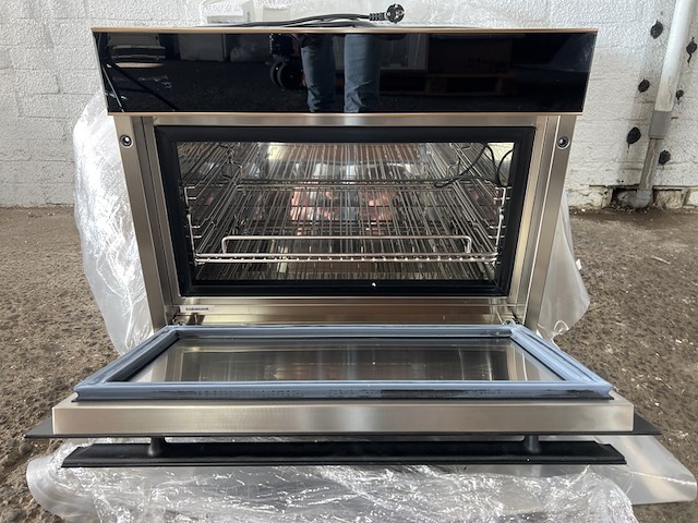 Blast chiller / oven smeg, sab4604nr, zwart - afbeelding 2 van  4