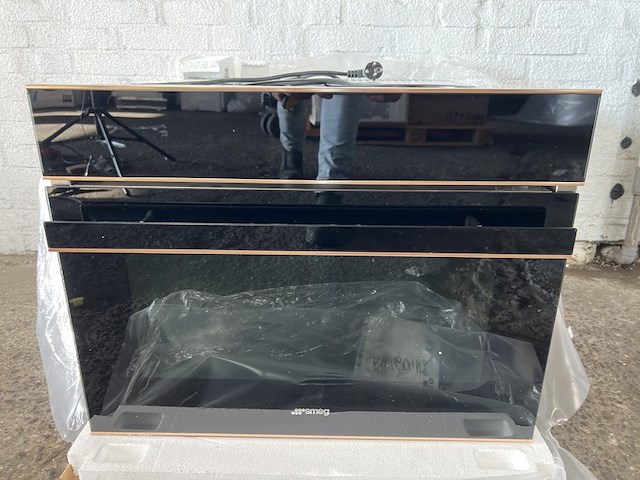 Blast chiller / oven smeg, sab4604nr, zwart - afbeelding 3 van  4
